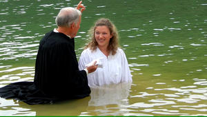 Pastor Shepherd and Danielle.